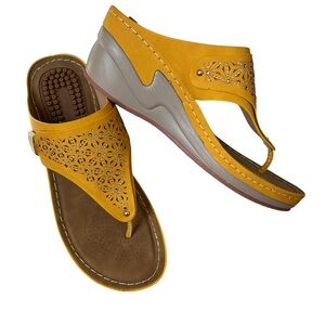 Yellow Women's Sandals